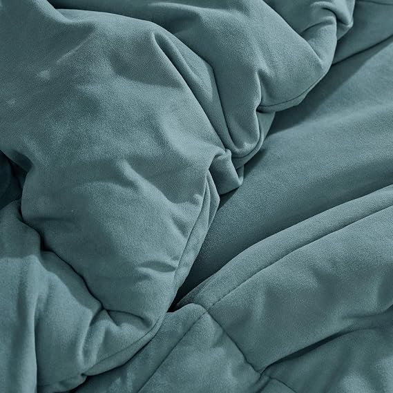 Coma Inducer If My Bed was a Hippo Oversized King Comforter - Tanzania Teal