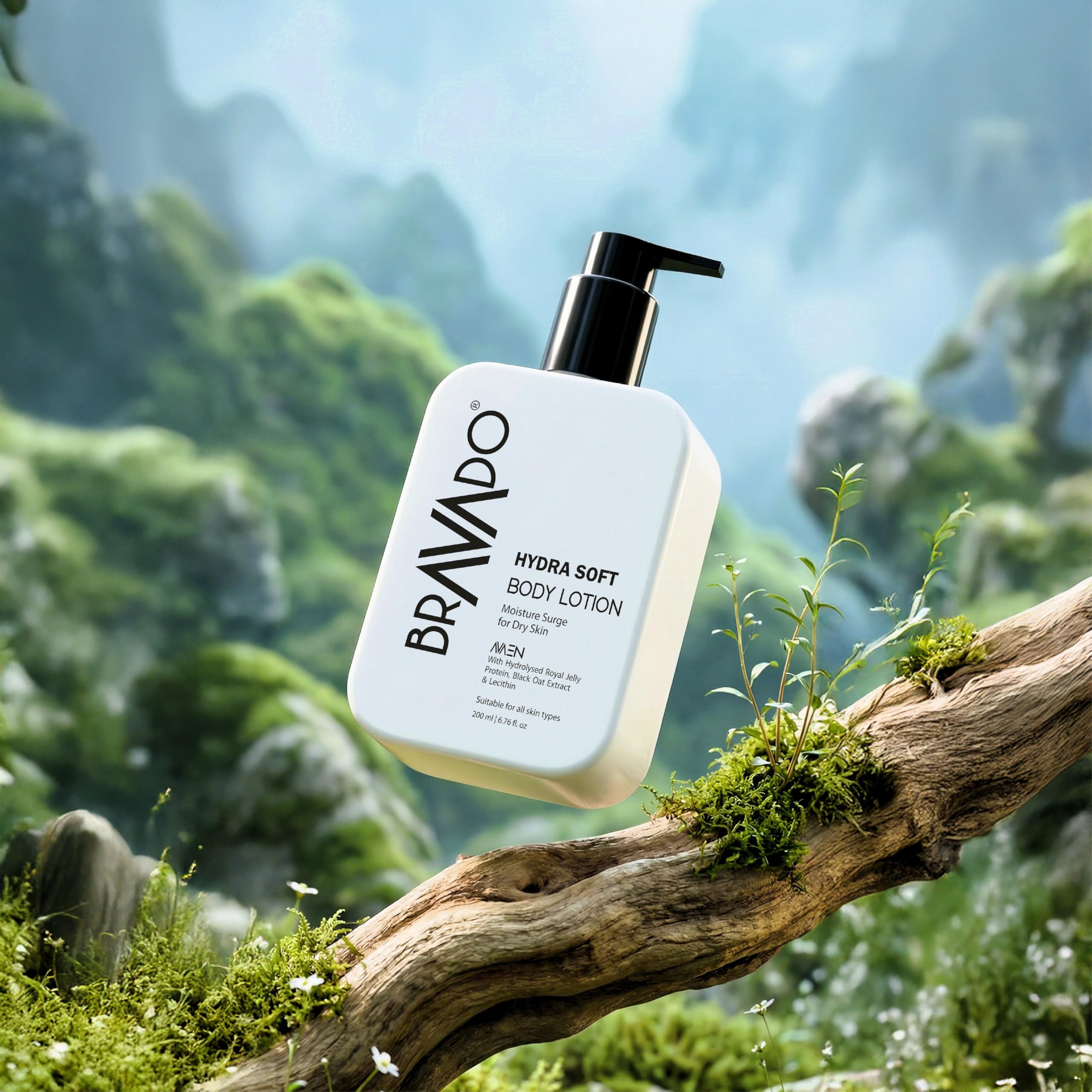 BRAVADO Hydra Soft Body Lotion with SPF for Men & Women | Moisturizing Body Lotion for Dry Skin Repair, Sun Protection & Smooth Skin | Non Greasy Daily Lotion | 200ml 4