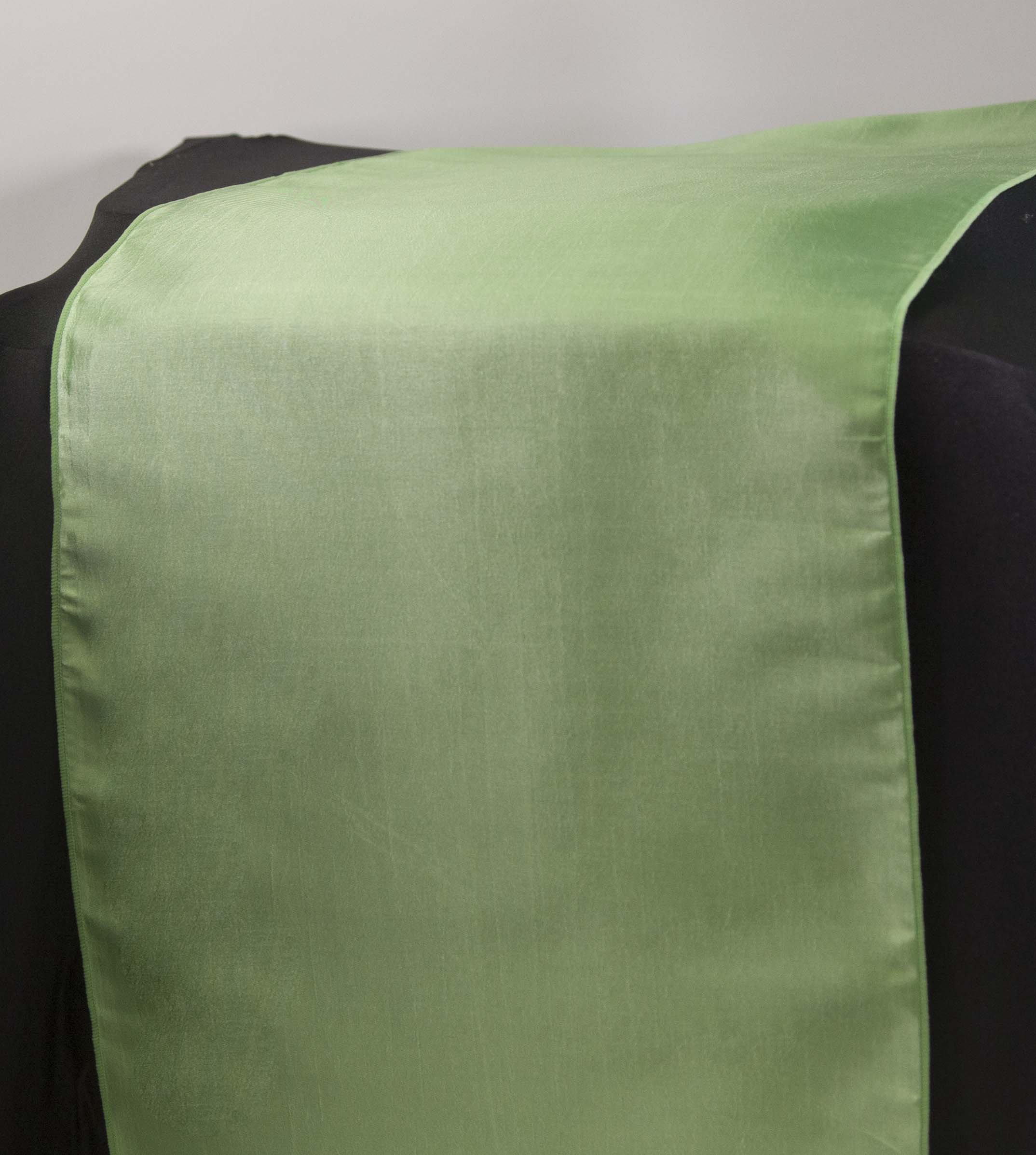Taffeta Table Runners - Tableware - Wedding Decor Events - 48 Colours and Matching Sashes Available (Baja Mint)