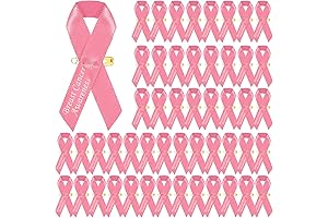 Pink Ribbon Pins Breast Cancer Awareness