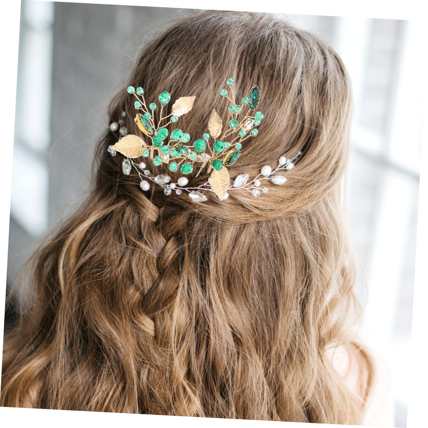 Épingles à Cheveux en Cristal 3 Pièces pour Mariée, Alliage