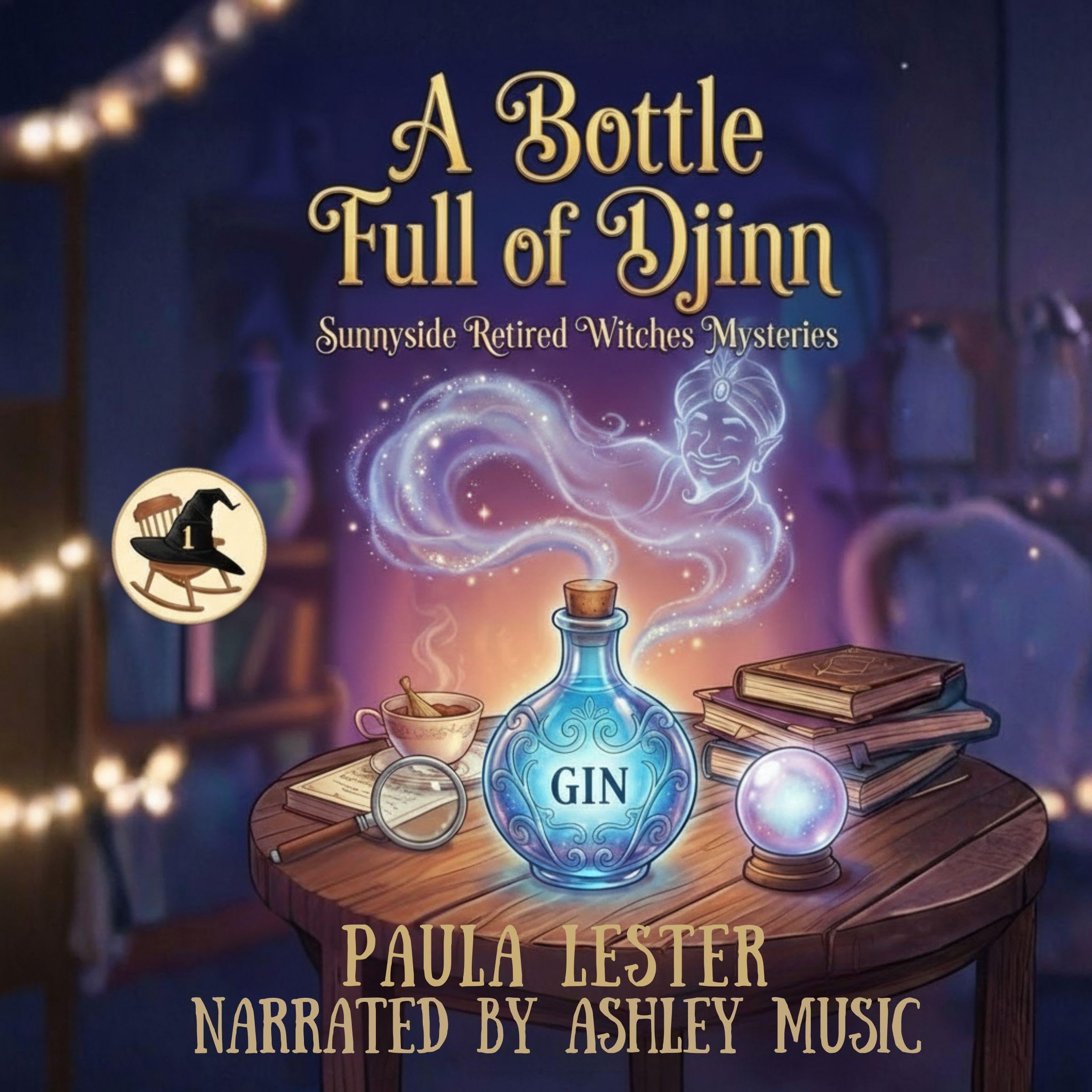 Cover art for A Bottle Full of Djinn