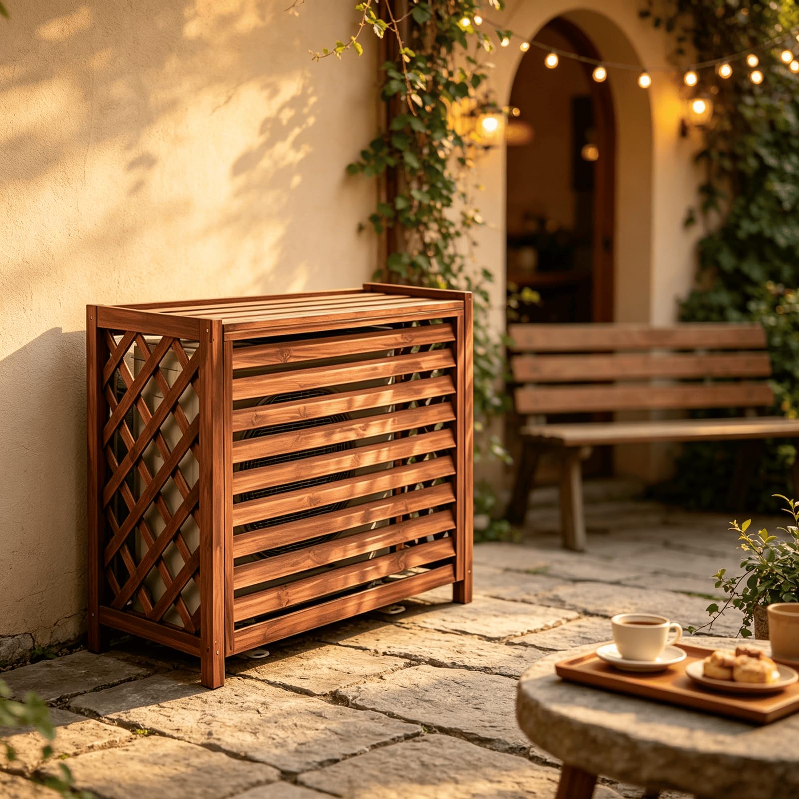 Cubre Aire Acondicionado para Exterior Pantalla Balcon