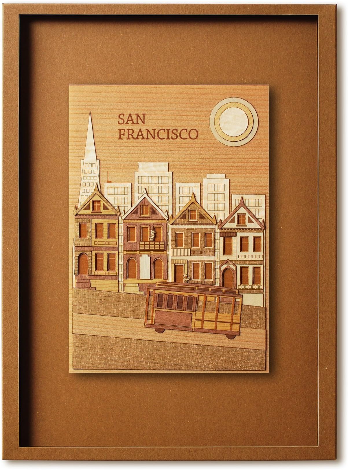 KINOWA Wooden Art Kit Kiharie San Francisco Made in Japan