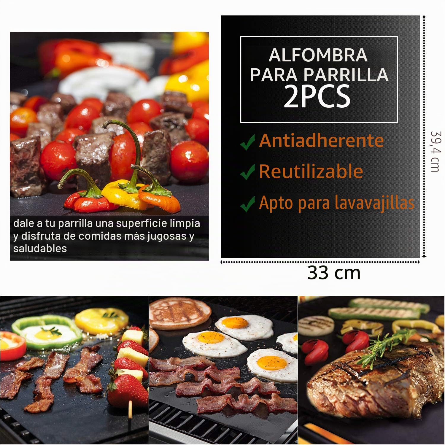 ROMANTICIST Juego de 30 Herramientas de Barbacoa para Hombre, de Acero Inoxidable, con termómetro, con Carcasa de Aluminio, Color marrón
