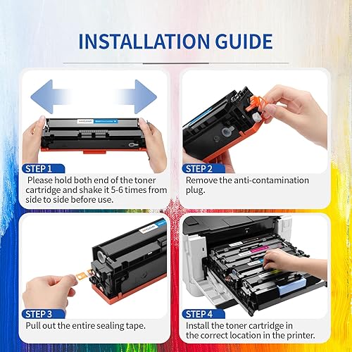 Miniatura 5 de INKCLOUD CRG 054H - Cartucho de tóner compatible con Canon 054H CRG-054H para impresora láser Color ImageClass LBP622Cdw MF644Cdw MF642Cdw MF641cw