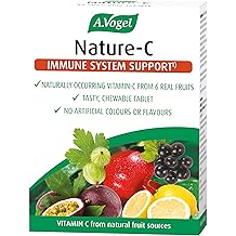 A.Vogel Nature-C | Chewable Vitamin C Tablets for Immune Support* | from Natural Fruit Sources | 36 Tablets