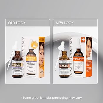 Amazon.com: Advanced Clinicals Brightening Vitamin C Serum For