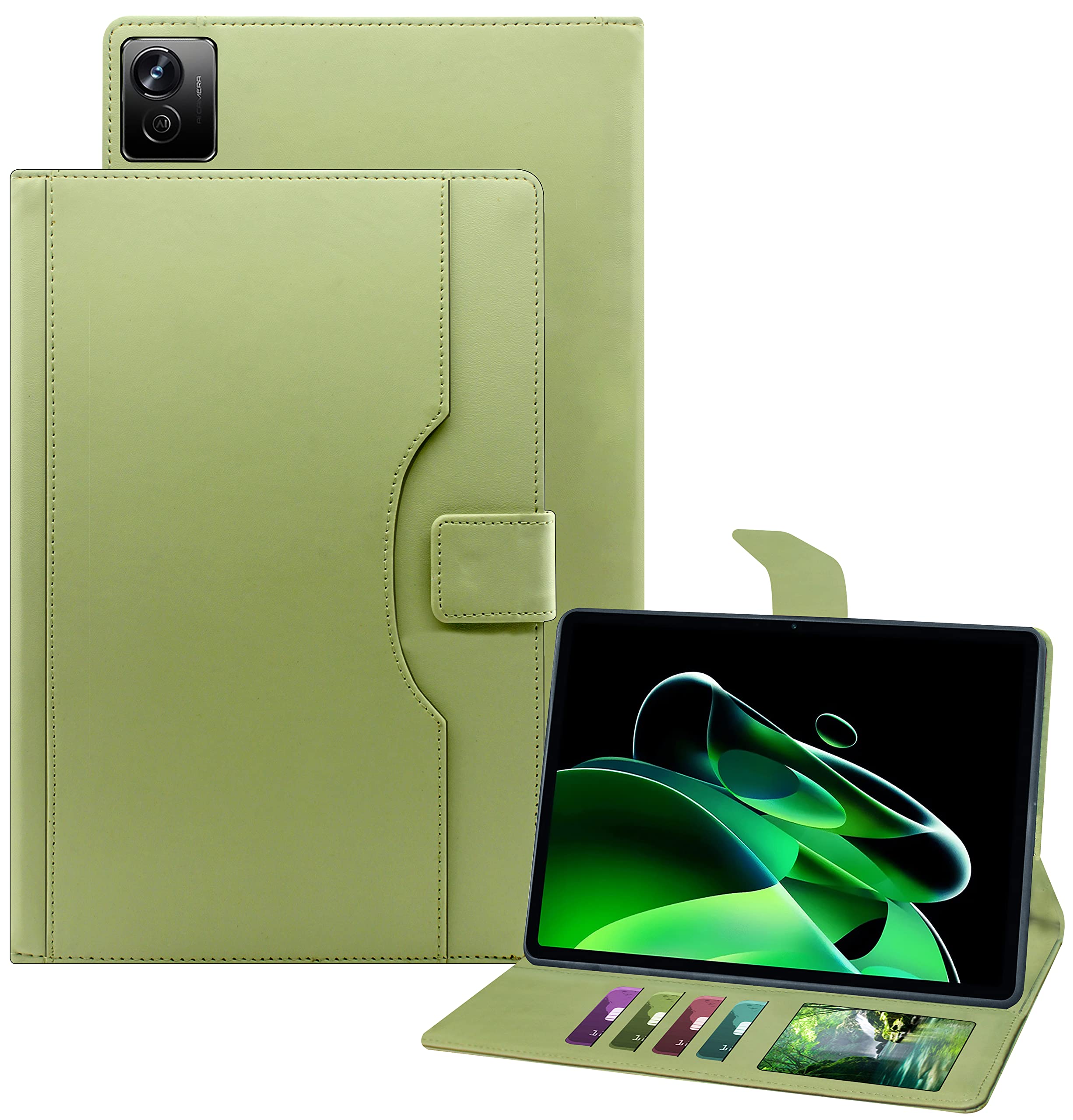 TGK Flip Case Cover for Realme Pad X 11 inch Multi-Angle with Viewing Stand Leather (Mint Green) (B0B948QHNS) Amazon Price History, Amazon Price Tracker