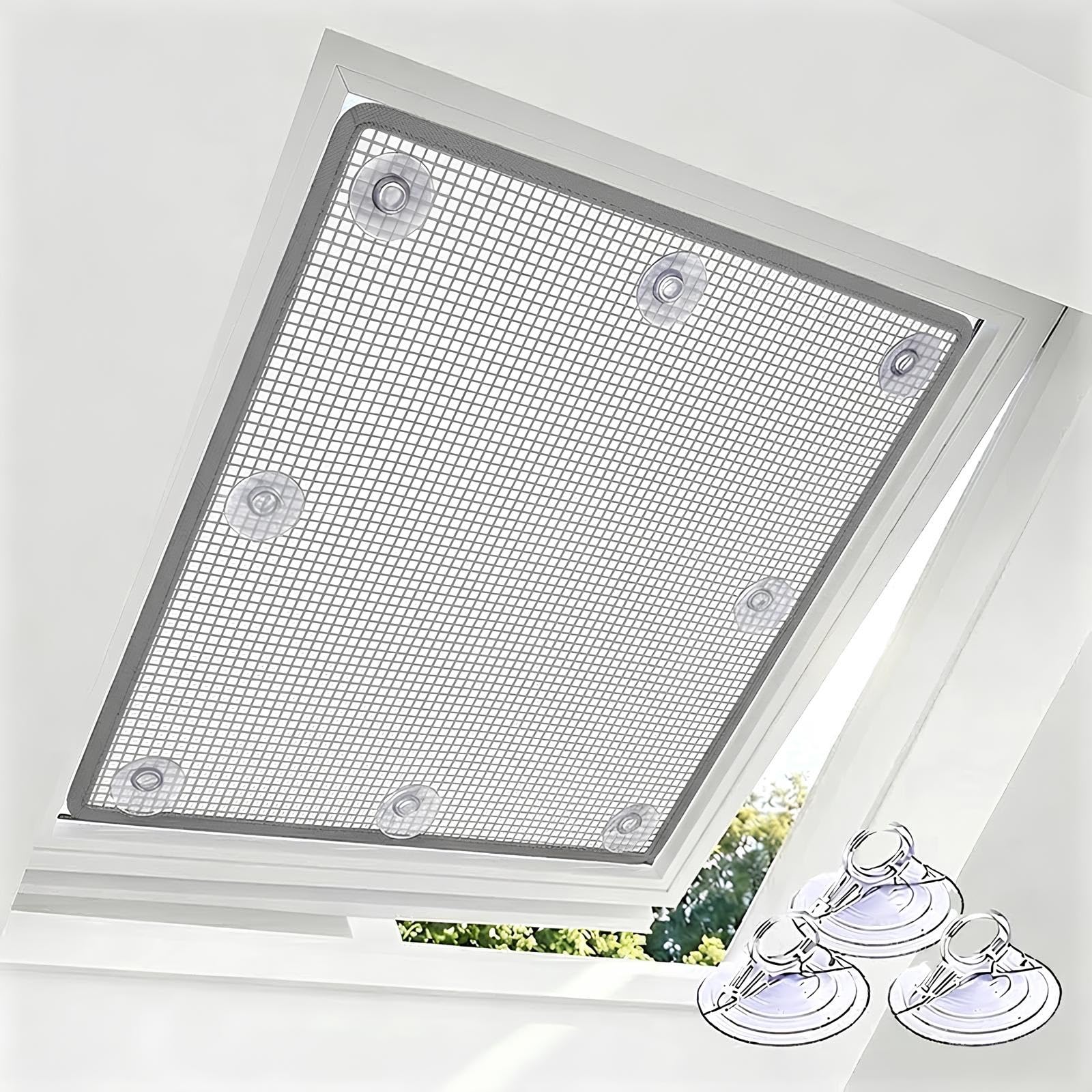 9MM Isolamento Termico Pellicola Oscurante Per Finestre In Alluminio | Privacy Pannello Riflettente Anti-calore Per Camper E Lucernario Con Ventose Riutilizzabile(115x145cm)