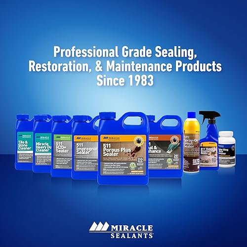 Miniatura 9 de Miracle Sealants GRTSLRAEROCS Aerosol 511 - Sellador de lechada en aerosol, 15 onzas, transparente