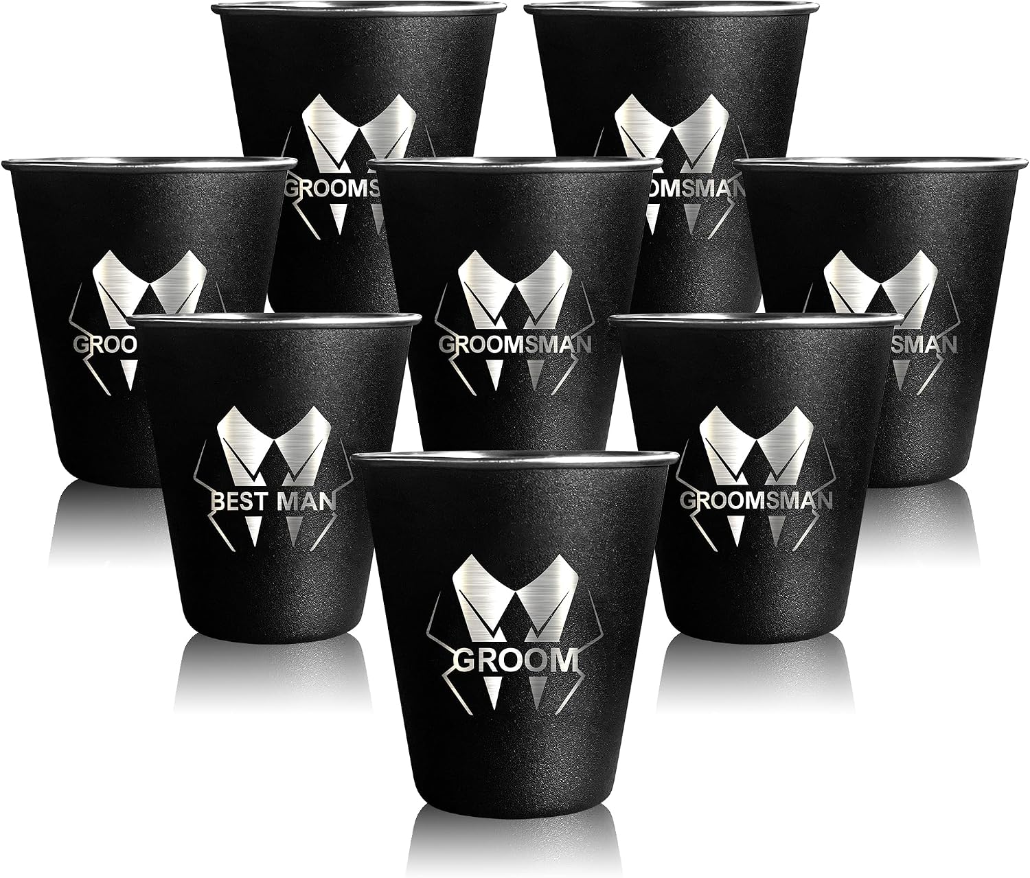 TEAM GROOM Groomsmen Gifts Groomsmen Shot Glasses Bachelor Party Favors,LJB