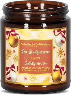 Snickerdoodle Cookie Aromatherapy Fall Candle 8oz