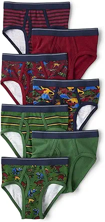 The Children's Place Boys' Cotton Briefs Underwear Variety 7-Pack