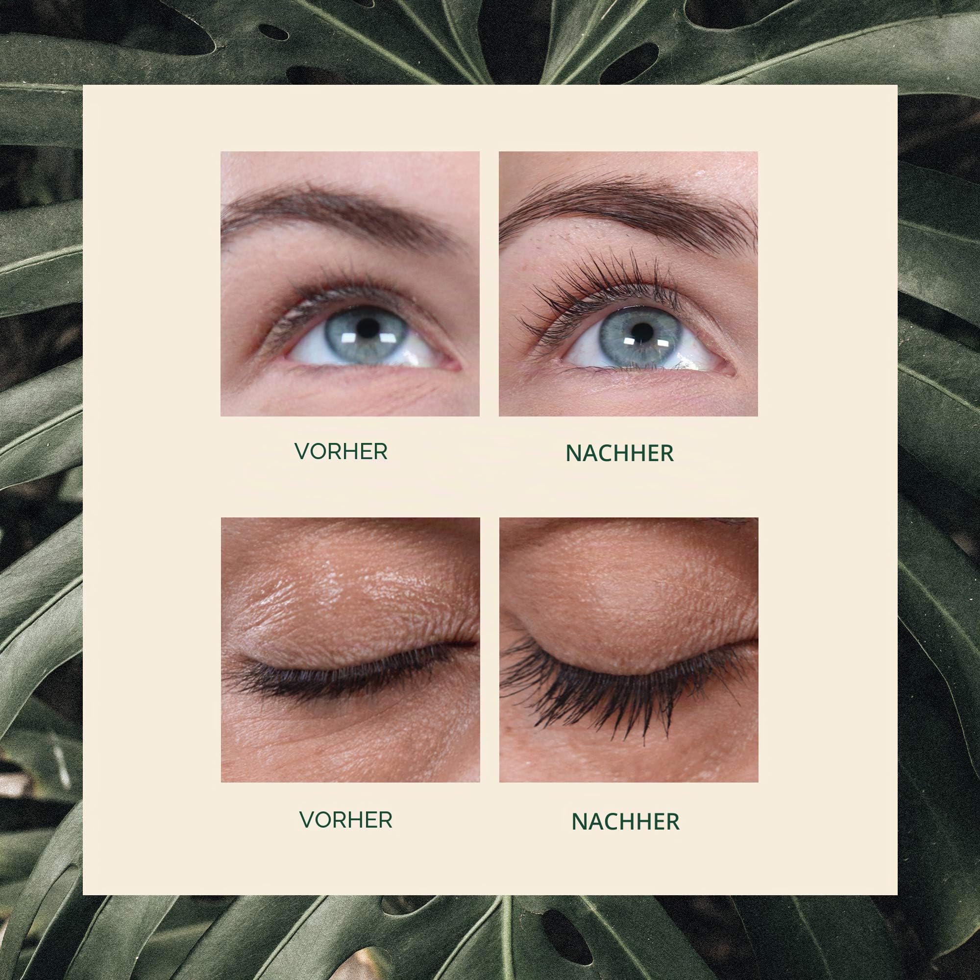 VEGAMOUR GRO Lash Serum Wimpernverstärker Veganes Wimpernserum für vollere, dickere Wimpern in nur 30 Tagen 3ml