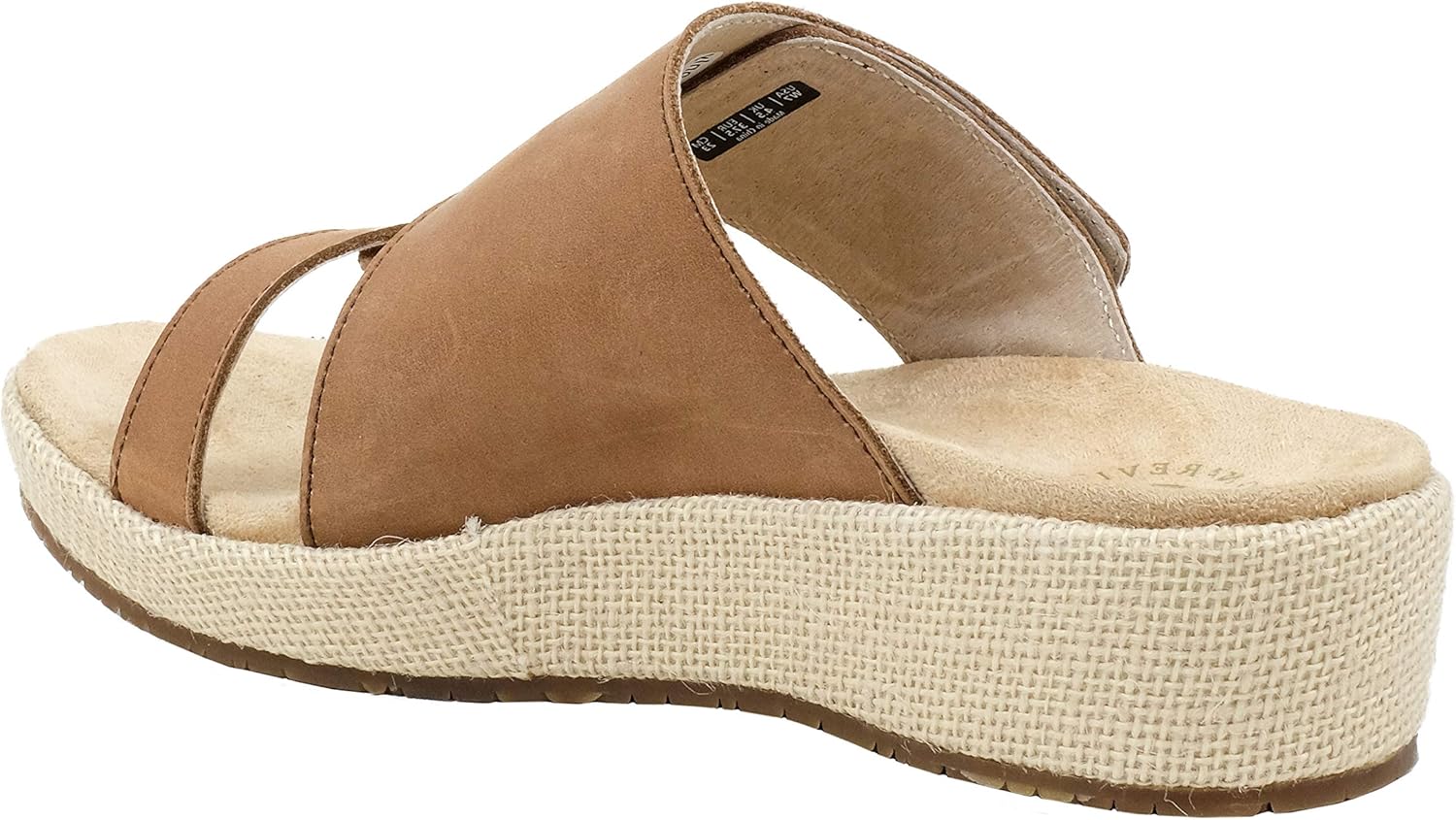 Spenco Women's Wedge Sandal, Brown, 10