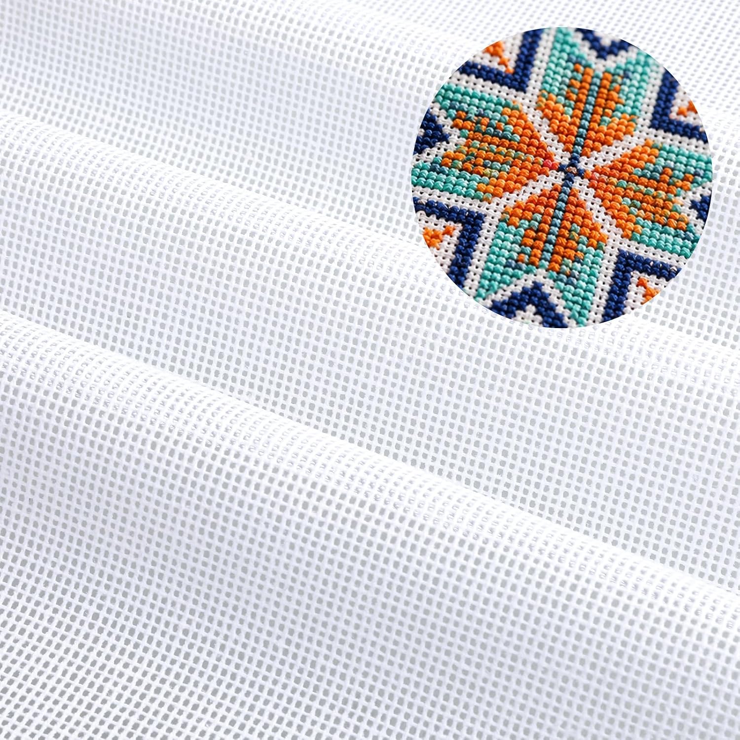 14 Mesh Needlepoint Canvas, 20" x 20.5" Blank Needlepoint Canvas