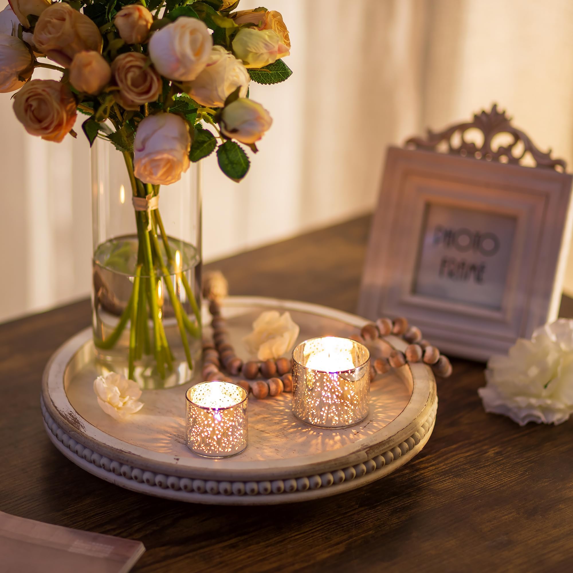 Lampada Scaldacandele Con Dimmer E Timer | Per Candele In Vaso | Regolabile In Altezza | 2 Lampadine Incluse - Foto 10