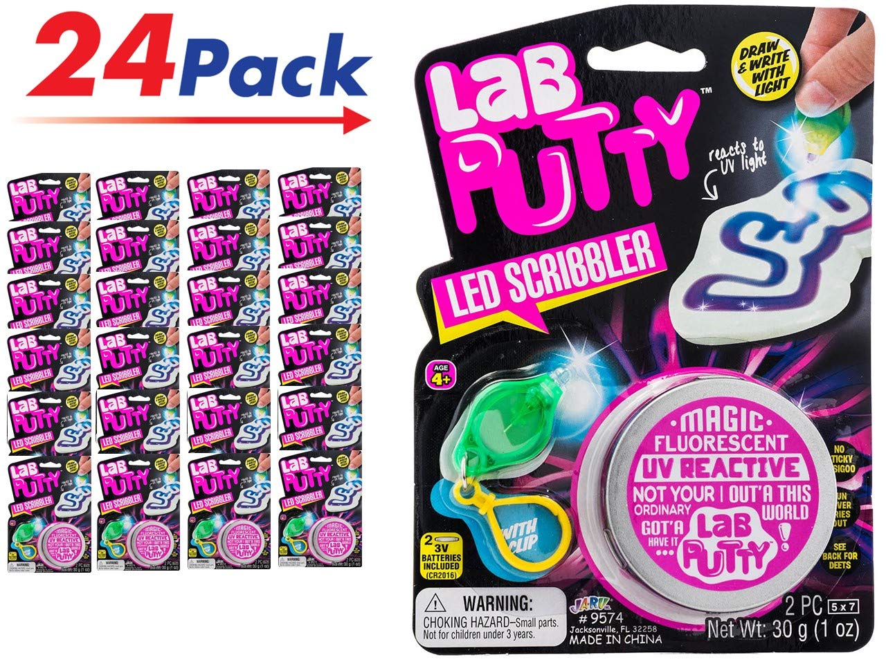 Amazon.com: JA-RU Lab Putty LED Scribbler Sensory Putty for Kids w