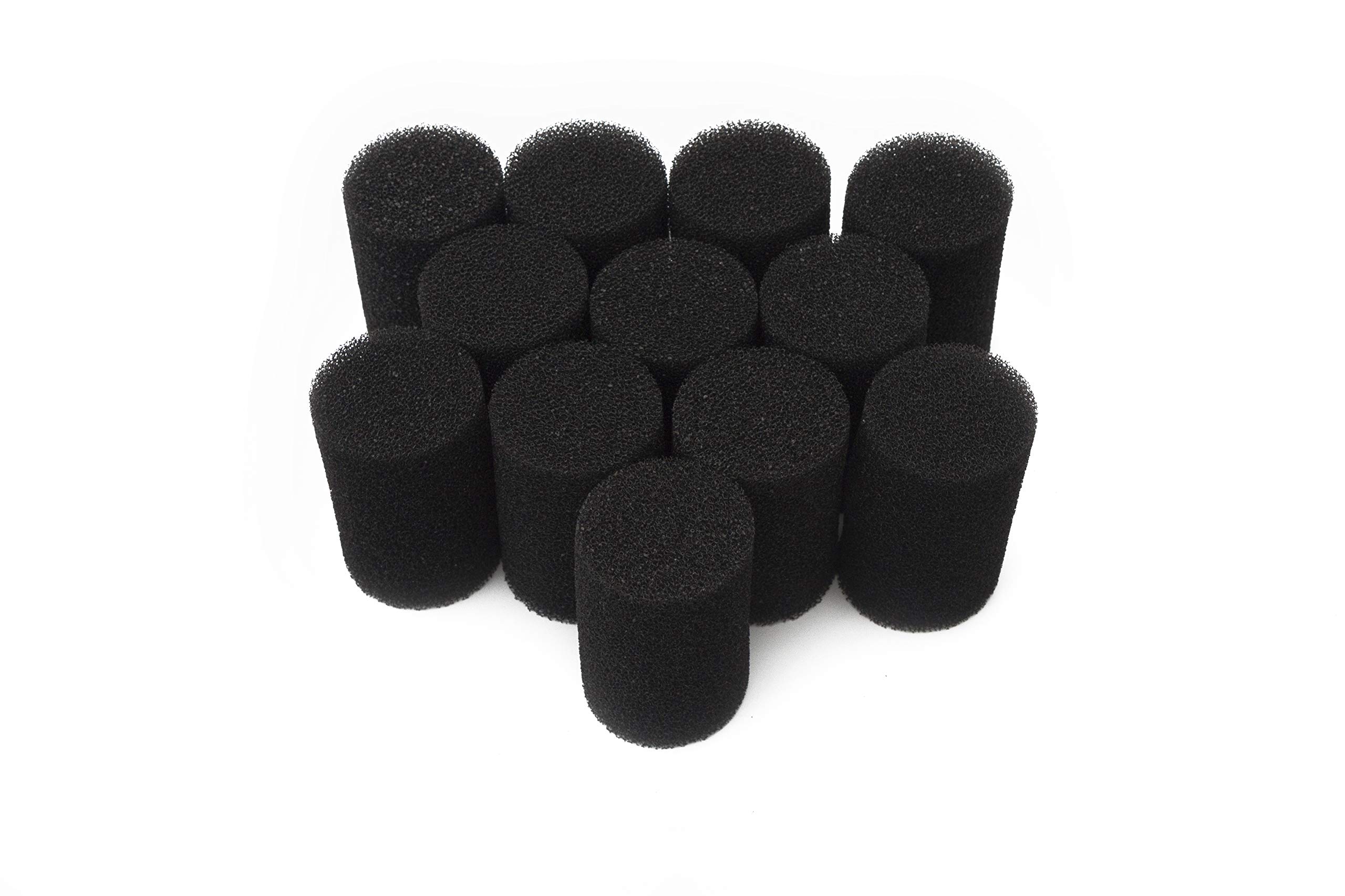 LTWHOME Coarse Prefilter Sponge Fit for Maxi jet and Most Aquariums Pumps (Pack of 12)