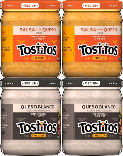 Tostitos, Queso Variety Pack, 11.25 Ounce (Pack of 4)