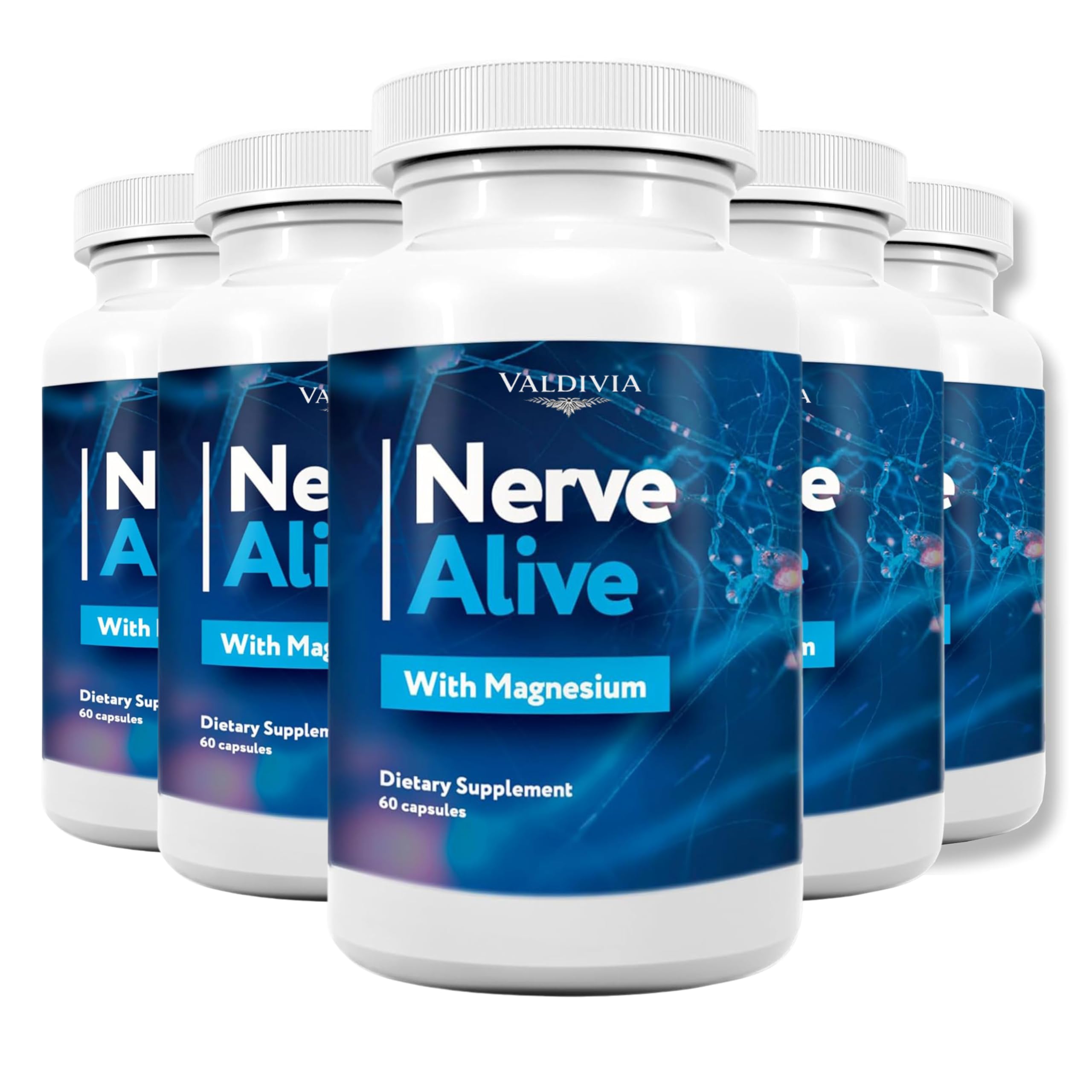 Nerve Alive Support Supplement for Neuropathy, with Magnesium, Advanced Formula Supports Healthy Function & Comfort Reviews - 300 Capsules