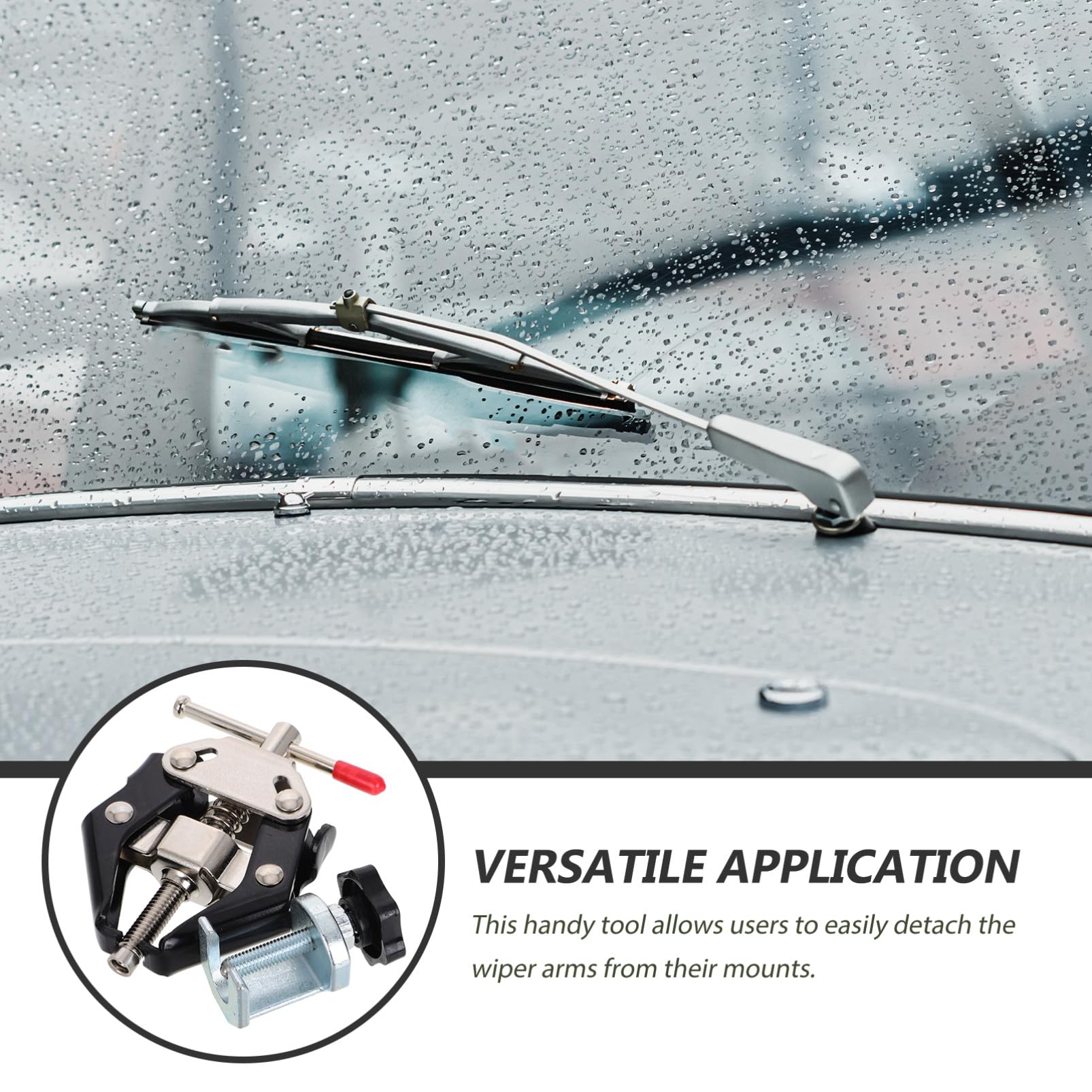 2pezzi Estrattori per Bracci Tergicristallo Kit Resistente per Rimozione Tergicristalli Auto Utensile Pratico per Meccanici e Fai Te Sicurezza e Controllo Ottimizzati
