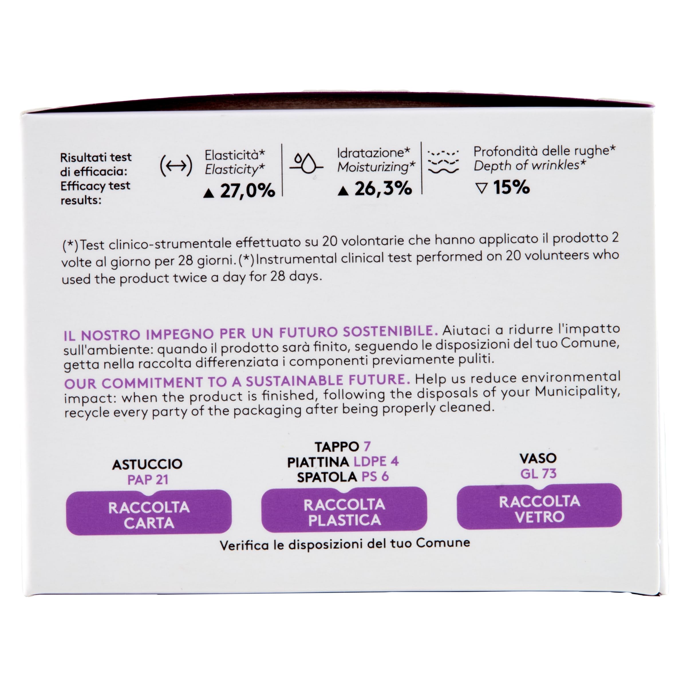 Korff Lifting Crema Viso Ricca, Effetto Lifting con Lift Up Complex e Vitamina PP, Texture Confortevole e Idratante per Pelli Secche, Formato 50ml