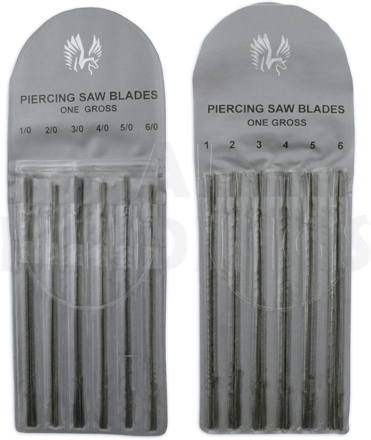 1/06/0 & 16 Jewellers Saw Blades Pack 288 Various Piercing Blades