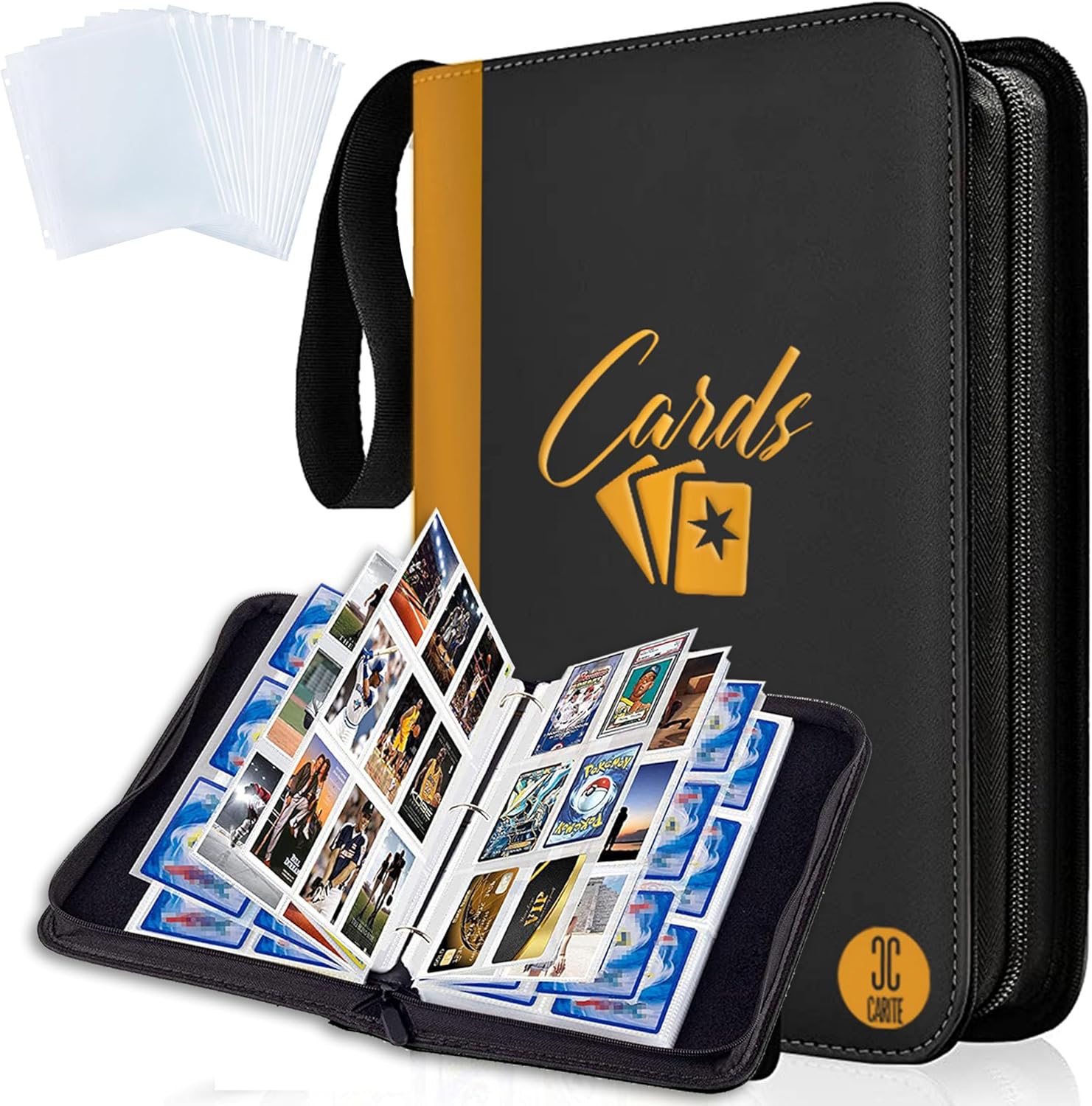 Ultimate Card Binder, Trading Card Binder with 30 pages 9