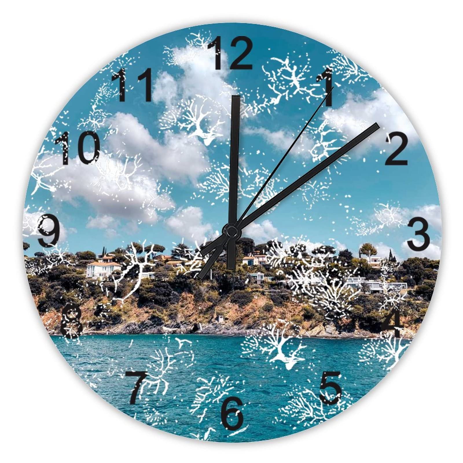 Horloge murale silencieuse pour chambre et cuisine : créez une ambiance zen chez vous