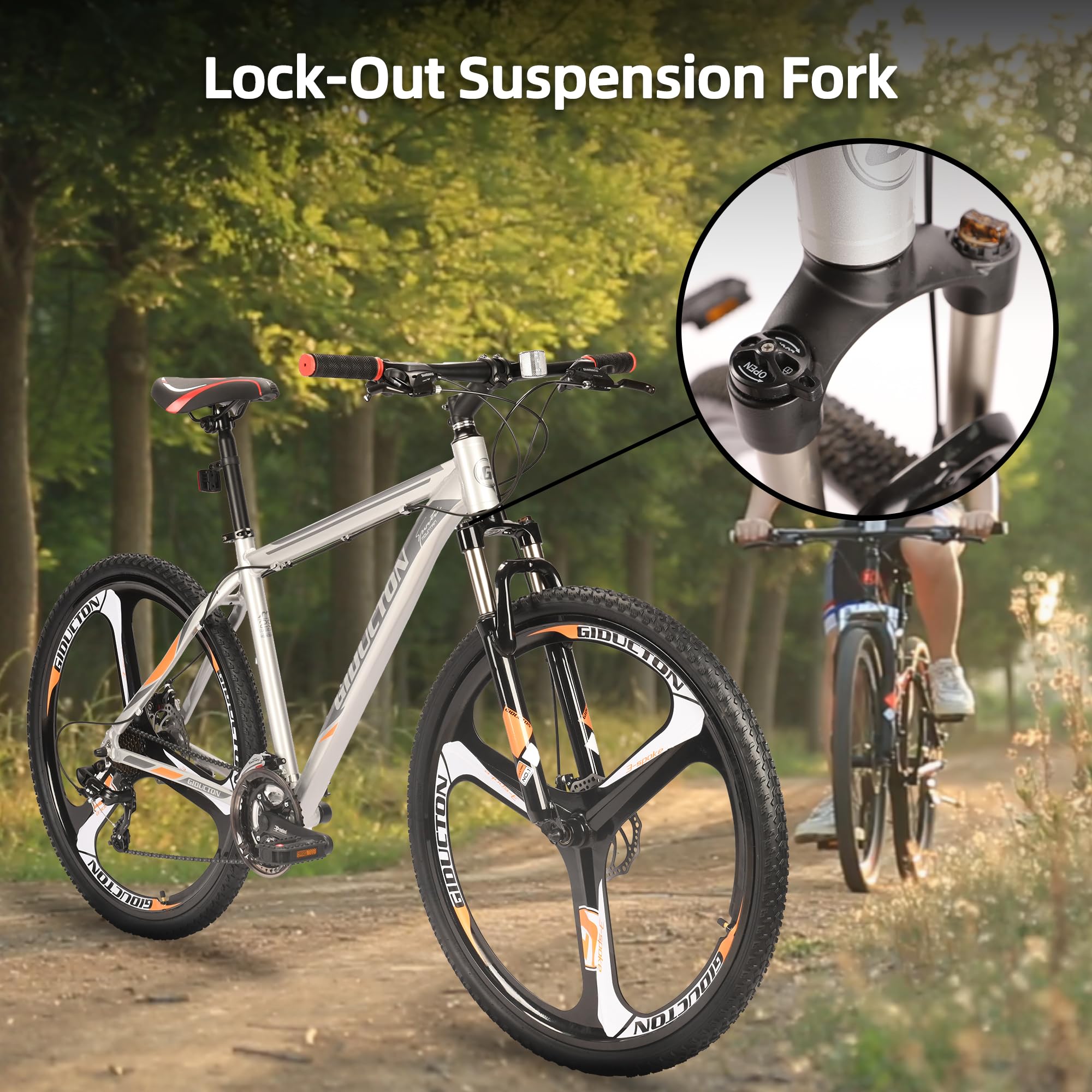 Amazon.com : EUROBIKE Mens Mountain Bike, YH-X9 Mountain Bike 29