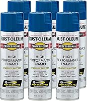 Vista 50 de Rust-Oleum 7515838 Pintura en aerosol de esmalte profesional de alto rendimiento, 14 onzas, aluminio