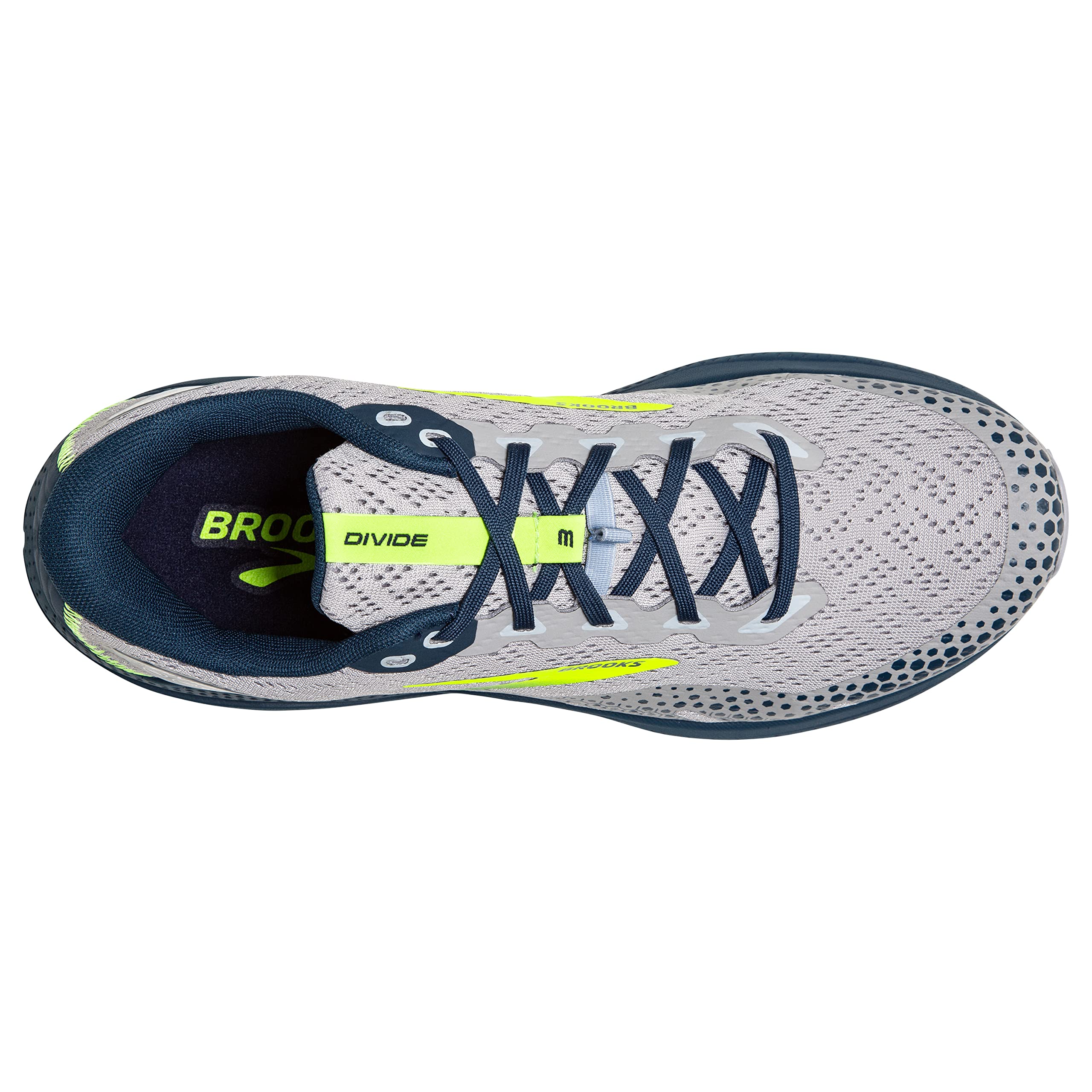 Brooks Podział męski 3 buty do biegania, Alloy Titan Nightlife, 40.5 EU