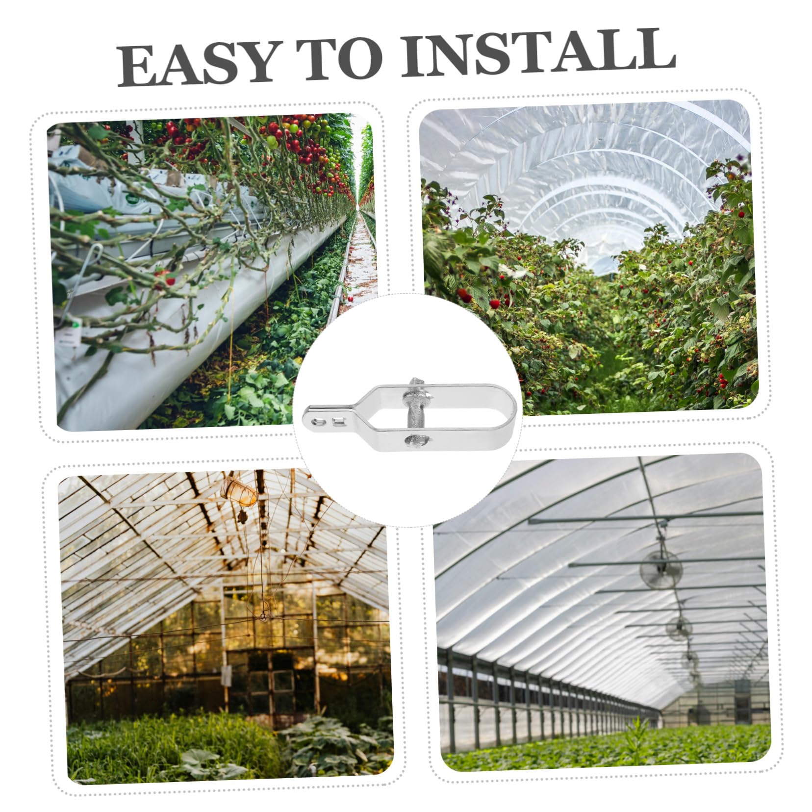DOITOOL 10pezzi Tenditore Per Filo Da Giardino Da Regolabili Per Tensionamento Cavi e Funi Leggero Per Attività Industriali e Ricreative