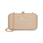 Lavie Women’s Sparkle Framed Clutch | Ladies Purse Handbag