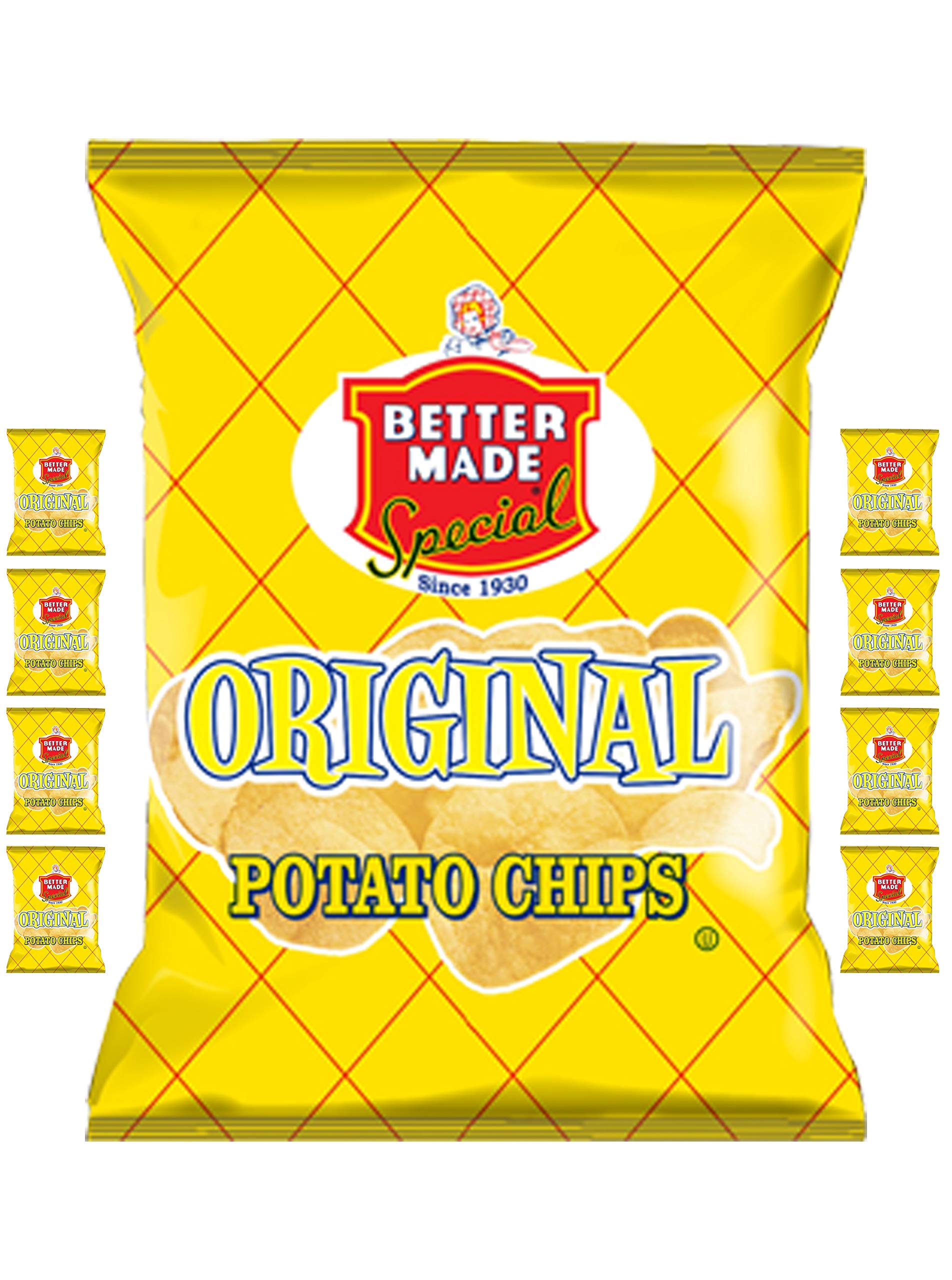 Better Made Special Potato Chips (8) x Bags 2.75oz Each (Pack of 8) (ORIGINAL)