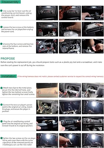 Miniatura 9 de 2 GB+32 GB CarPlay Android Auto Car Stereo Android 11 Radio de coche para BMW Serie 3 2005-2011 (E90E91E92E93) 9 pulgadas pantalla táctil audio del