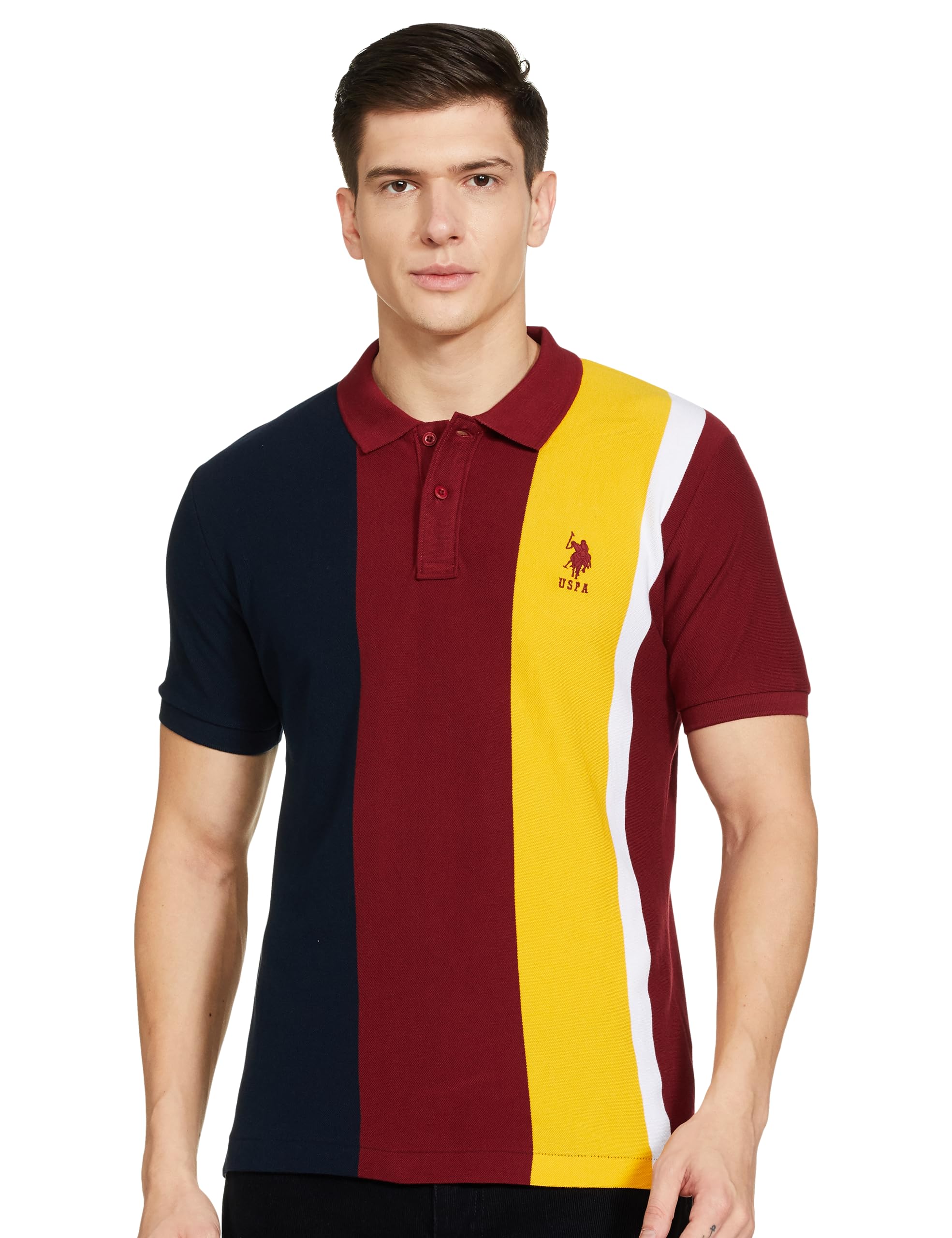 U.S. POLO ASSN.Men's Solid Regular Fit T-Shirt