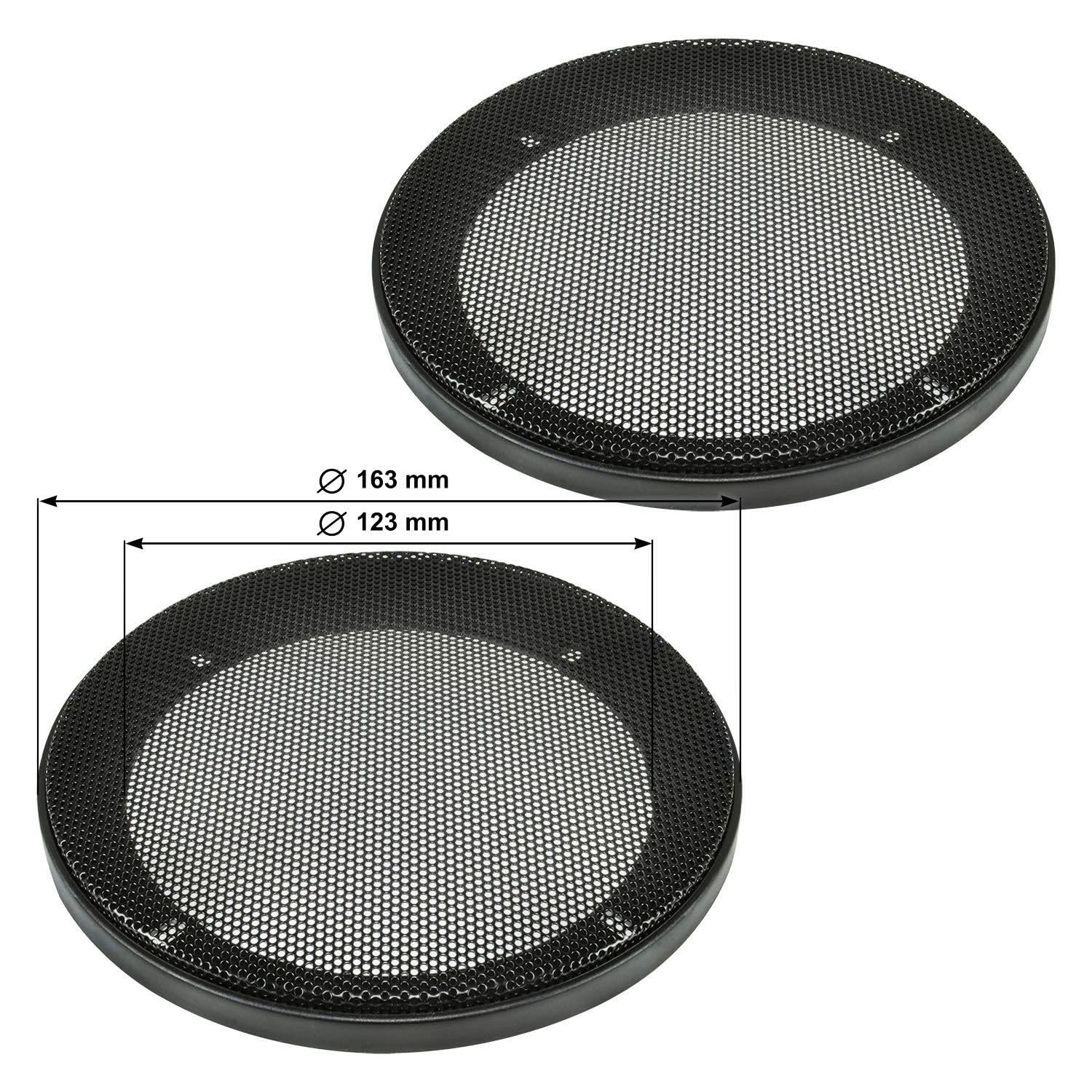 Tomzz Audio TA13.0-Pro – Kit Altoparlanti Coassiali 2 Vie DIN 130 Mm, 50 Watt RMS, 4 Ohm, Profondità 45 Mm - 4