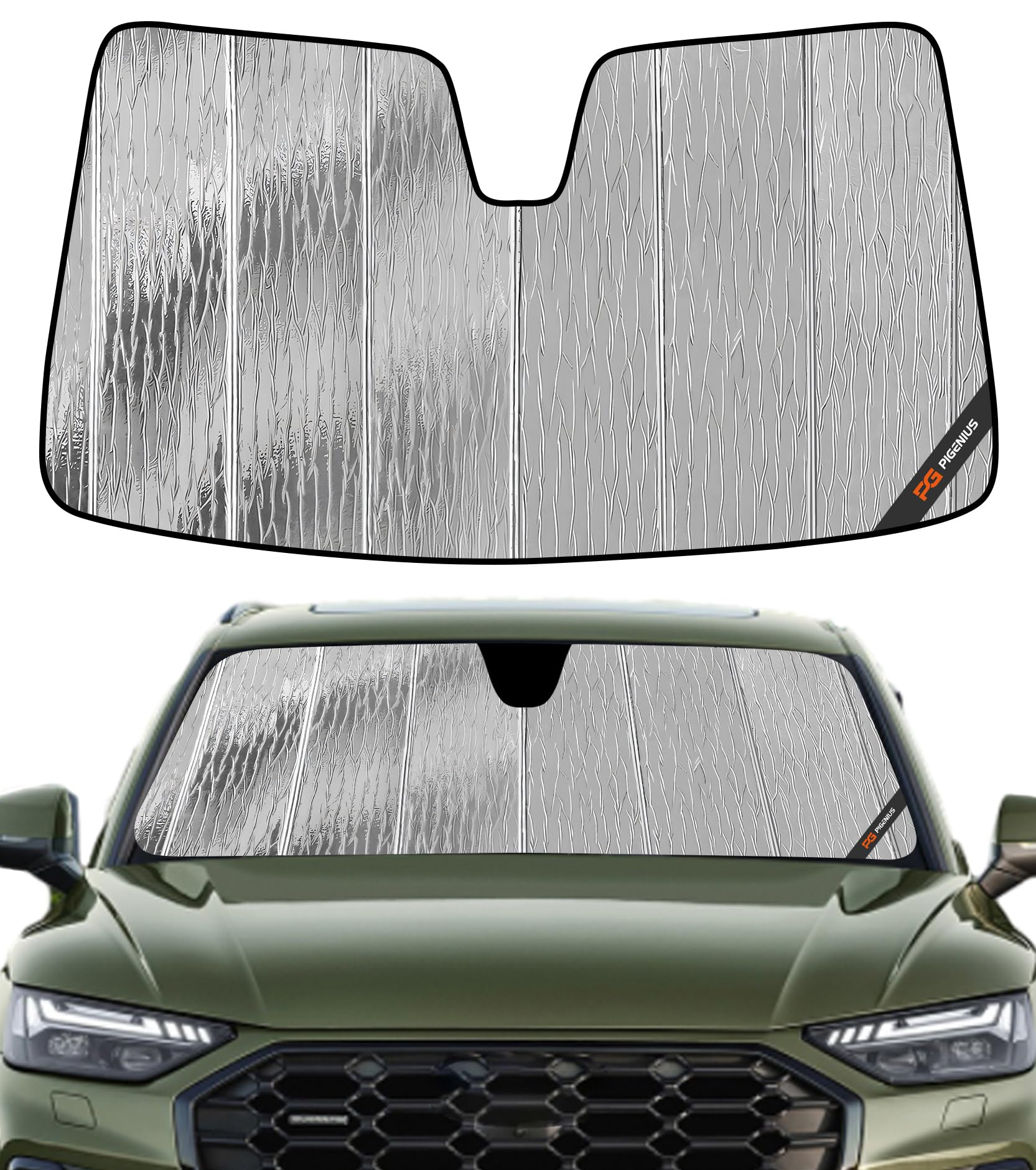 Amazon.com: Pigenius Windshield Sunshade for Audi Q5/SQ5 2018-2025