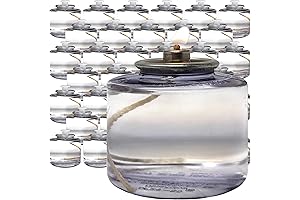 Hyoola Liquid Candles - 28 Hour Long Burning Oil Candles for Restaurant...