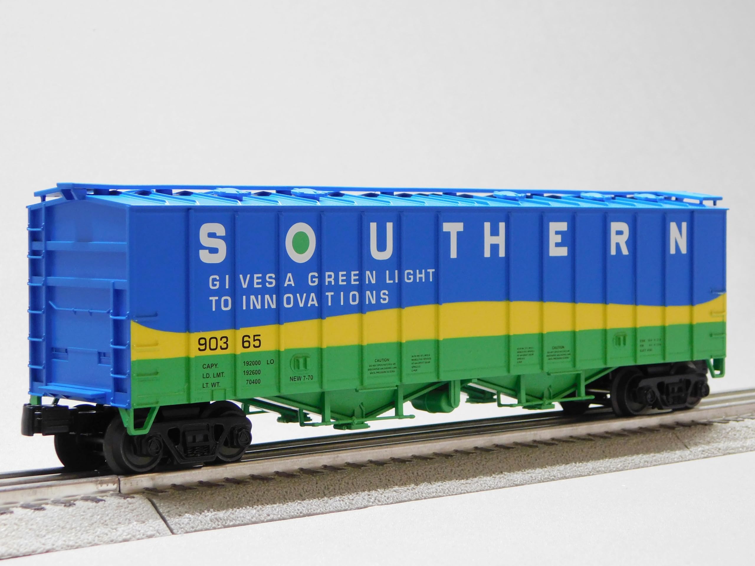 M.T.H. Electric Trains MTH RAILKING Southern AIRSLIDE Hopper CAR O Gauge 30-75730