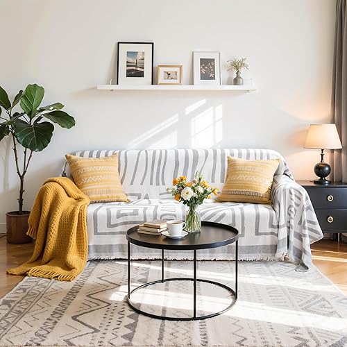 Miniatura 11 de Hokway Fundas de Sofá de Chenilla Lavables para Perros, Funda Antideslizante para Sofá de Mascotas Protector de Muebles, Fundas de Sofá Reversibles