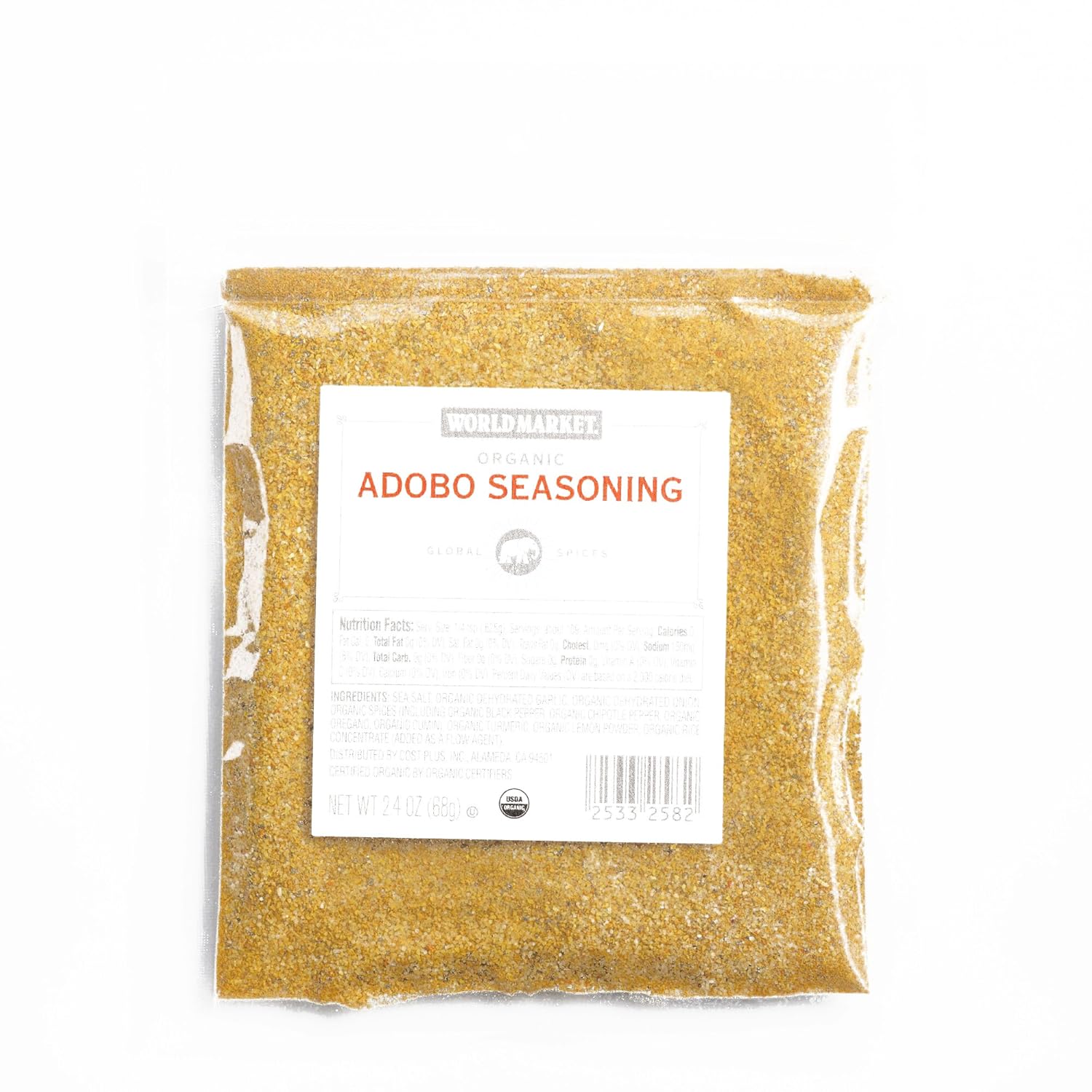 Adobo Pepper Seasoning Spice Bag 2.4 oz each (1 Item Per