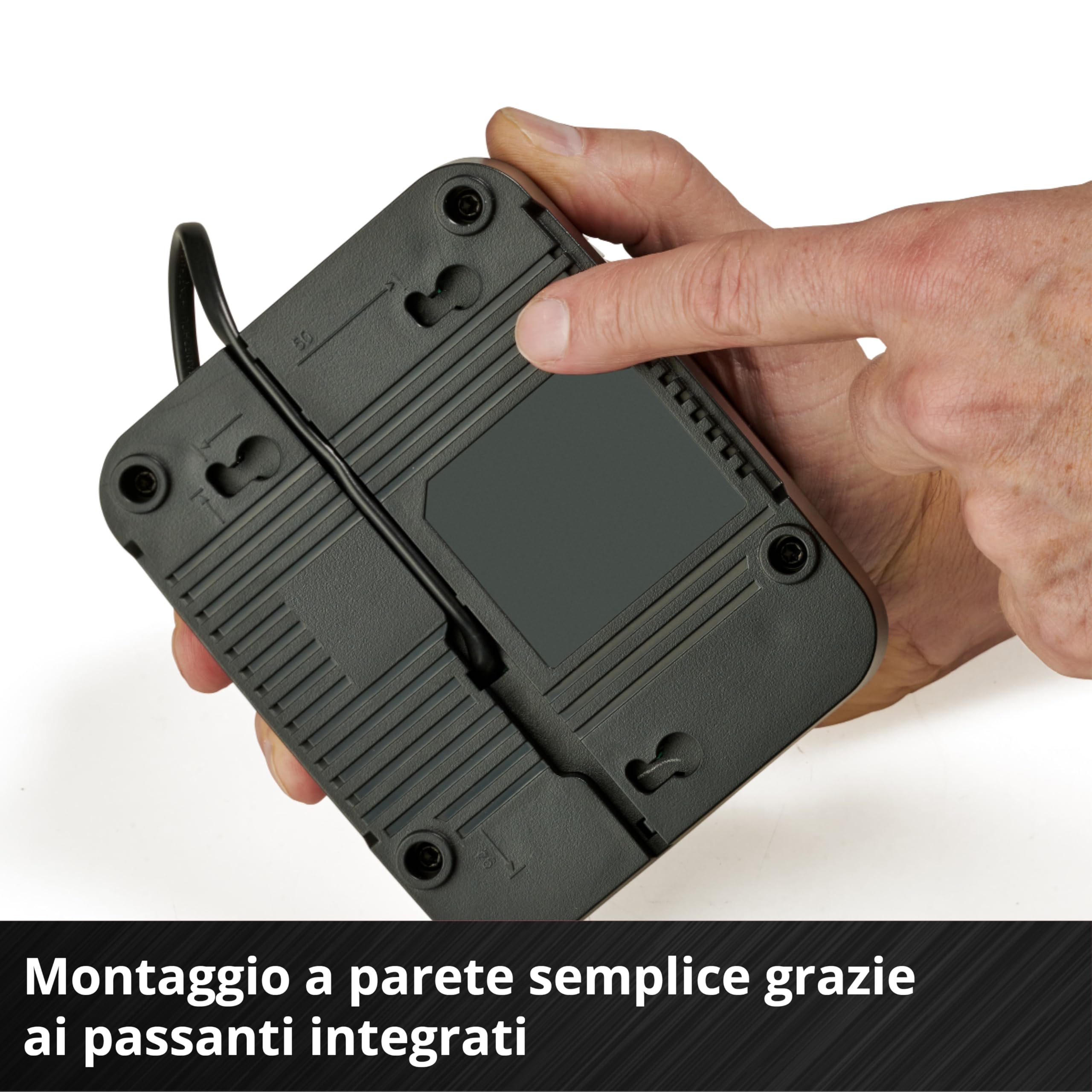 Original Einhell Batteria da 5,2 Ah e dispositivo di ricarica Power X-Change Starter Kit (ioni di litio, 18 V, tempo di ricarica di 100 minuti, adatto a tutti i dispositivi Power X-Change)