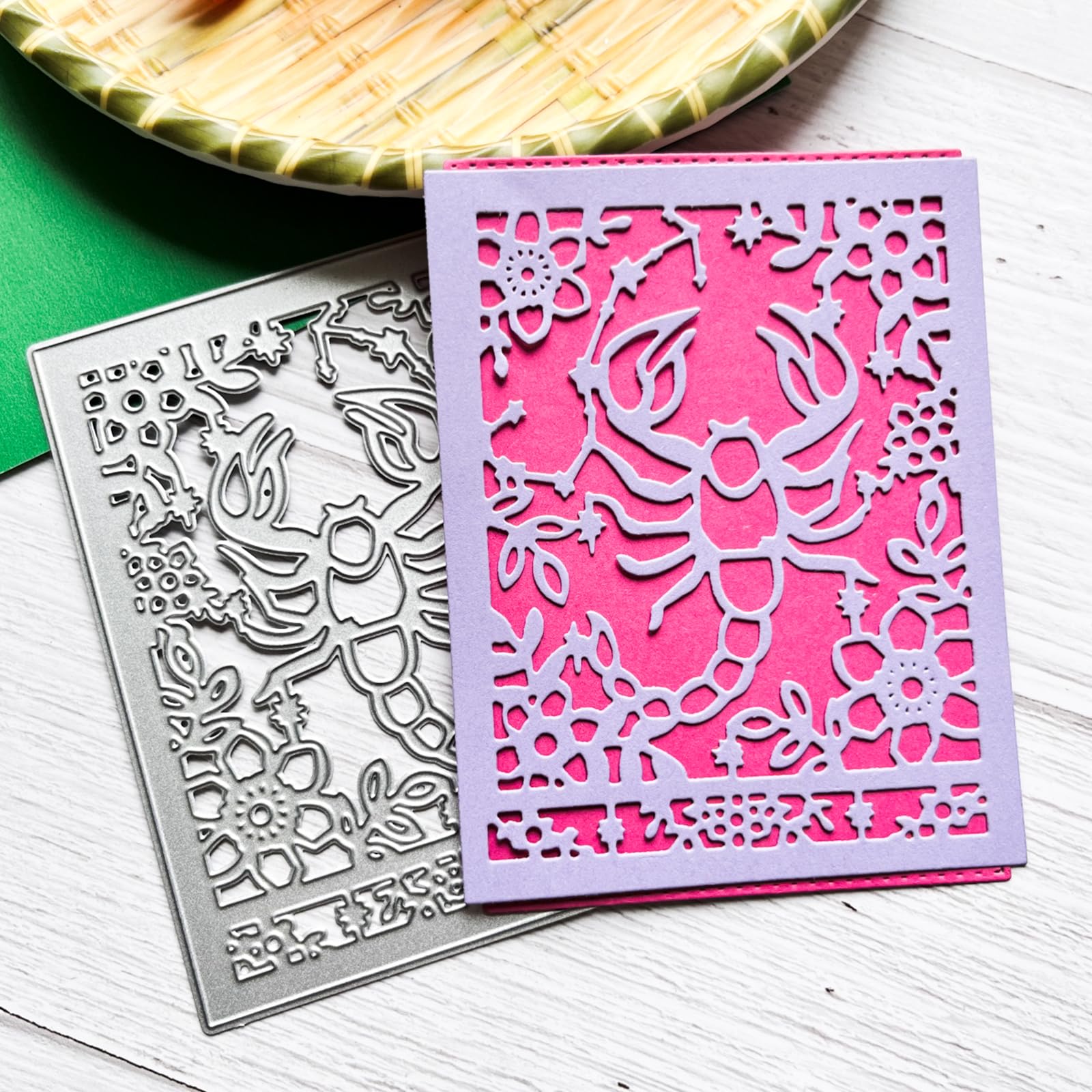 Flower & Lace Metal Cutting Dies - DIY Embossing Stencils For Card Making, Scrapbooking, Paper Crafts - View #3