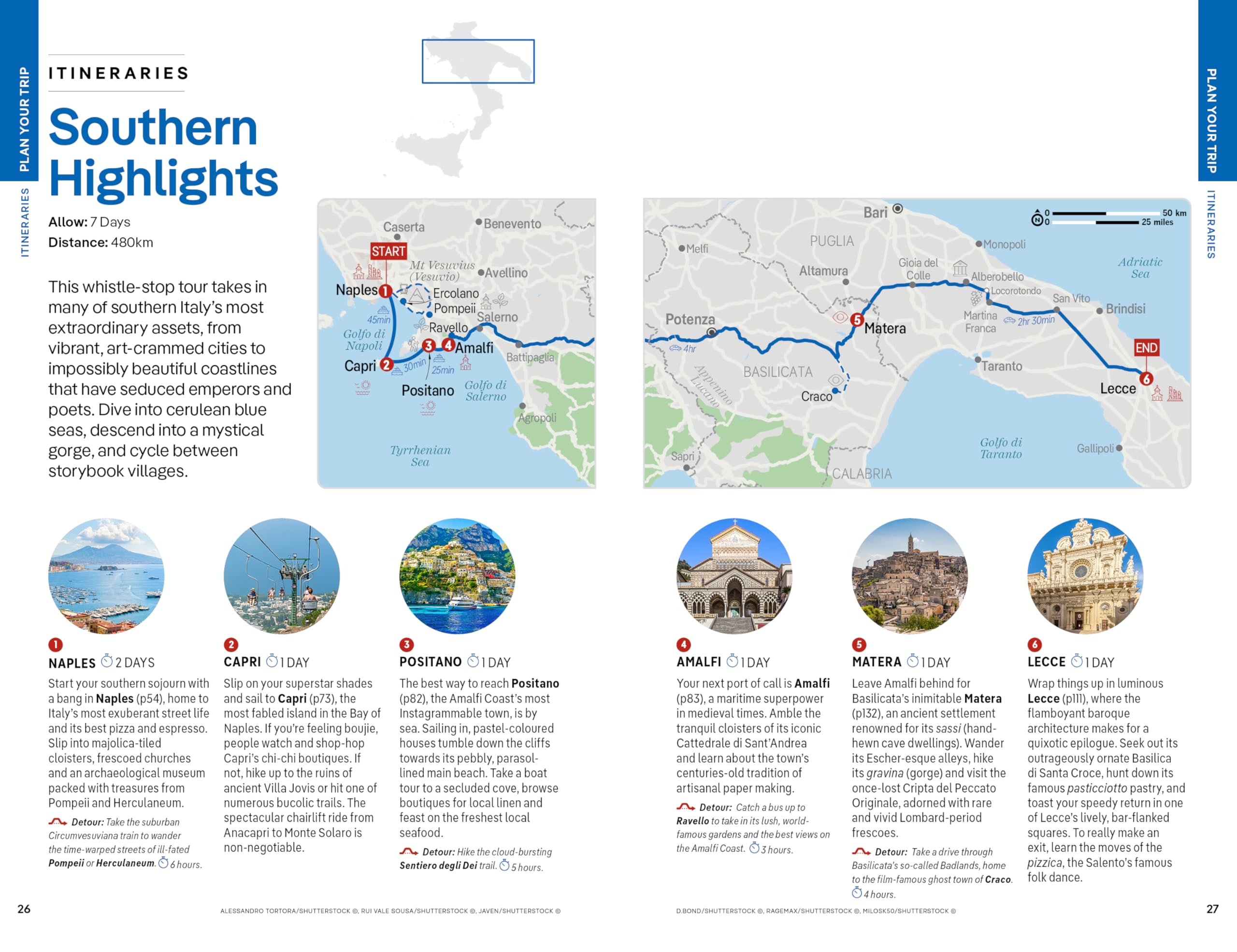 Lonely Planet Southern Italy Travel Guide