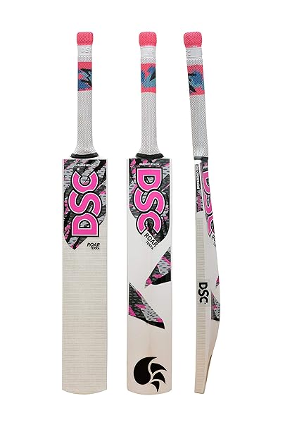 DSC Roar Terra Kashmir Willow Cricket Bat ( Size: 5, Ball_ type : Leather Ball, Playing Style : All-Round )