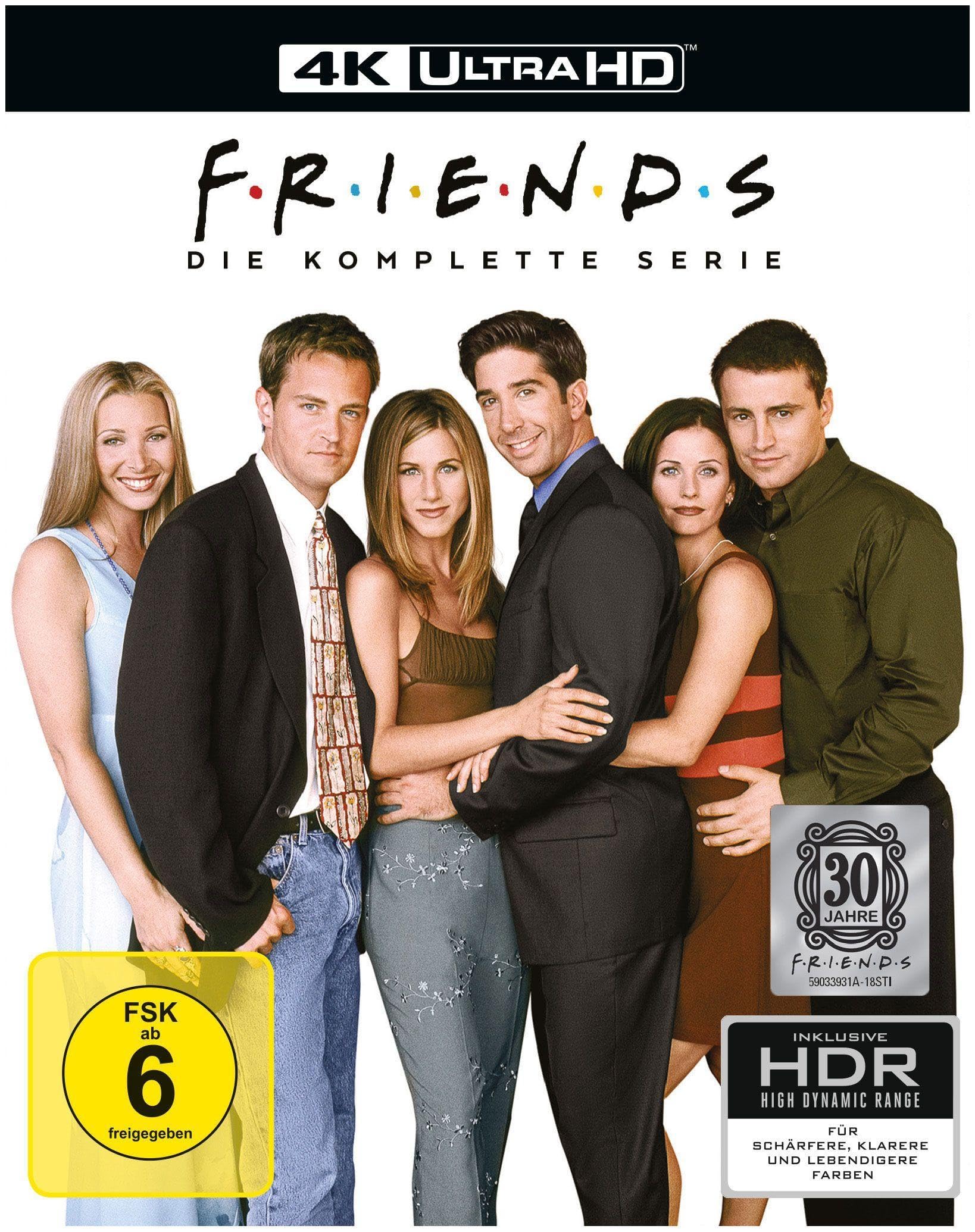 Friends: Die komplette Serie (4K Ultra HD / 25 Discs)